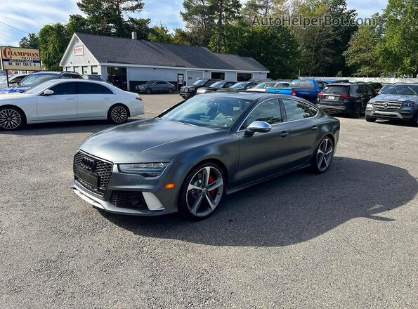 WUAW2BFC5GN902306 2016 AUDI RS7 Серый Задняя левая четверть