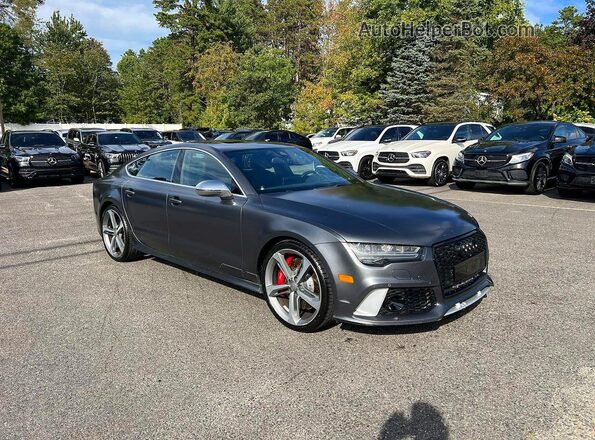 WUAW2BFC5GN902306 2016 AUDI RS7 Серый Передняя левая четверть