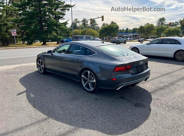 WUAW2BFC5GN902306 2016 AUDI RS7 Серый Передняя правая четверть
