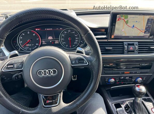 WUAW2BFC5GN902306 2016 AUDI RS7 Серый Вид салона спереди