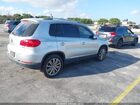 2016 Volkswagen Tiguan Se Silver vin: WVGAV7AX1GW606842