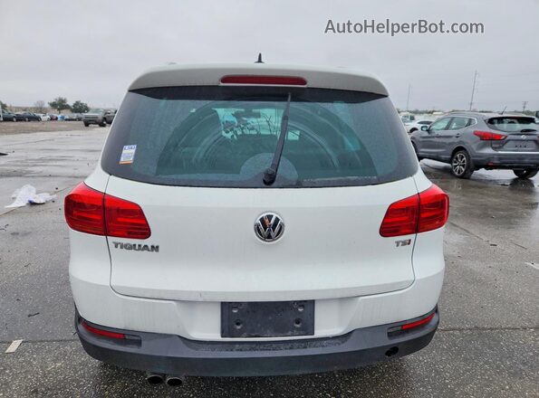 WVGAV7AX2GW014849 2016 VOLKSWAGEN TIGUAN Белый Вид сзади