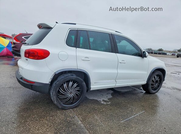 WVGAV7AX2GW014849 2016 VOLKSWAGEN TIGUAN Белый Задняя правая четверть
