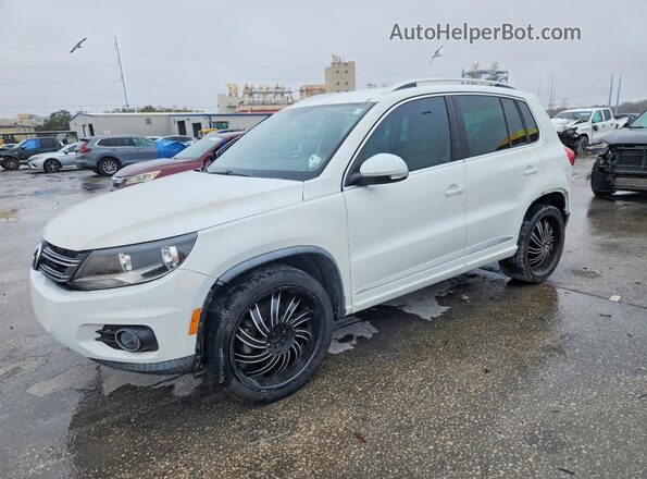 WVGAV7AX2GW014849 2016 VOLKSWAGEN TIGUAN Белый Передняя левая четверть