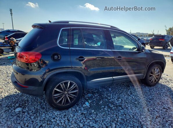 WVGAV7AX7GW597676 2016 VOLKSWAGEN TIGUAN Black Tył prawy