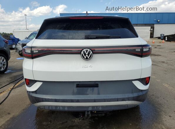 WVGDMPE21MP020324 2021 VOLKSWAGEN ID.4 White Widok z tyłu
