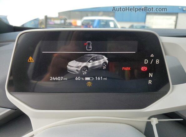 WVGDMPE21MP020324 2021 VOLKSWAGEN ID.4 White Widok zestawu wskaźników