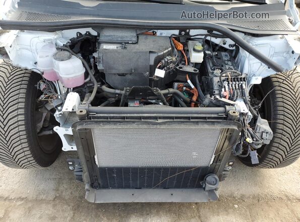 WVGDMPE21MP020324 2021 VOLKSWAGEN ID.4 White Widok komory silnika