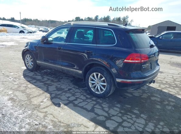 WVGEF7BP0HD004007 2017 VOLKSWAGEN TOUAREG Dark Blue Задняя левая четверть