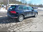 2017 Volkswagen Touareg V6 Sport Dark Blue vin: WVGEF7BP0HD004007