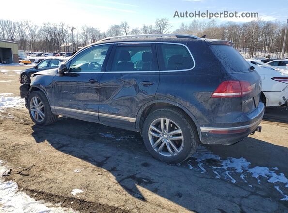 WVGEF9BP0GD010318 2016 VOLKSWAGEN TOUAREG Черный Задняя левая четверть