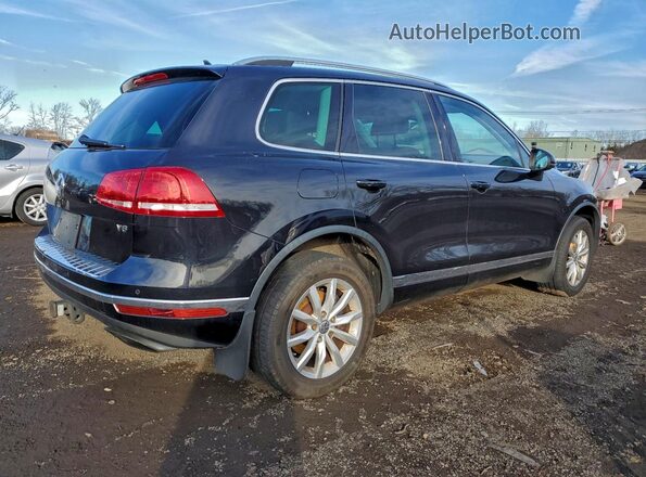 WVGEF9BP3GD002424 2016 VOLKSWAGEN TOUAREG Черный Задняя правая четверть