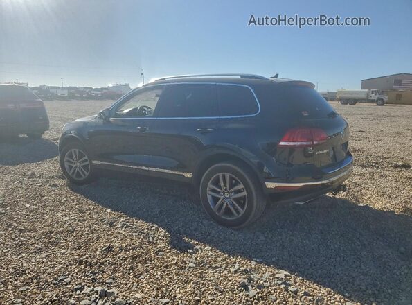 WVGEF9BP4GD002142 2016 VOLKSWAGEN TOUAREG Черный Задняя левая четверть