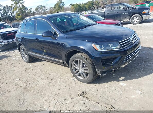 WVGEF9BP5GD011156 2016 VOLKSWAGEN TOUAREG Черный Передняя правая четверть
