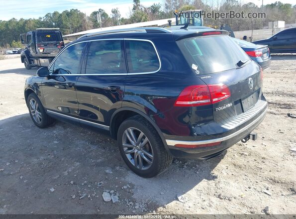 WVGEF9BP5GD011156 2016 VOLKSWAGEN TOUAREG Черный Задняя левая четверть