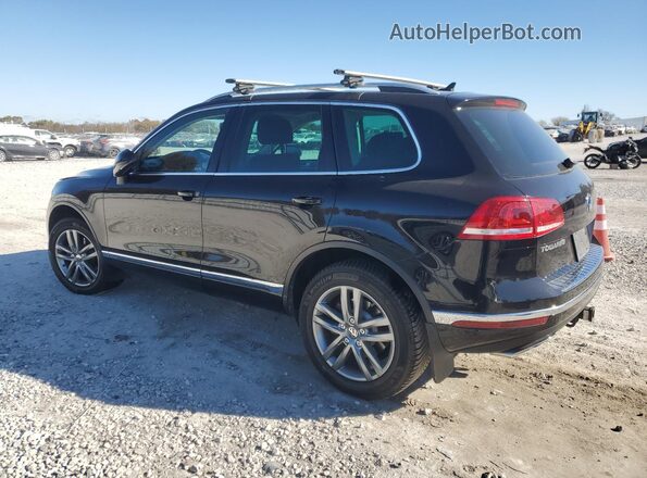 WVGEP9BP1GD001818 2016 VOLKSWAGEN TOUAREG Черный Задняя левая четверть