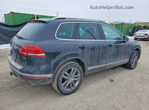 WVGEP9BP9GD002666 2016 VOLKSWAGEN TOUAREG Черный Задняя правая четверть