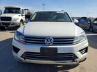 2017 Volkswagen Touareg Executive Белый vin: WVGGF7BP4HD006738
