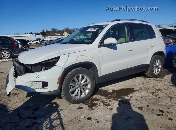 WVGRV7AX3HK019232 2017 VOLKSWAGEN TIGUAN Белый Передняя левая четверть
