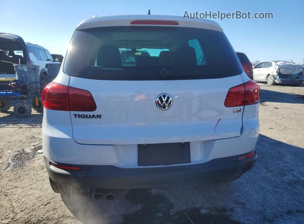WVGRV7AX3HK019232 2017 VOLKSWAGEN TIGUAN Белый Вид сзади