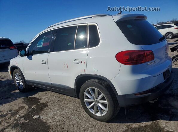 WVGRV7AX3HK019232 2017 VOLKSWAGEN TIGUAN Белый Задняя левая четверть