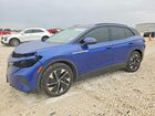 2021 Volkswagen Id.4 Pro S Blue vin: WVGTMPE22MP023941