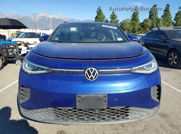 WVGTMPE27NP073400 2022 VOLKSWAGEN ID.4 Blue წინა ხედი
