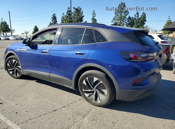WVGTMPE27NP073400 2022 VOLKSWAGEN ID.4 Blue უკანა მარცხენა