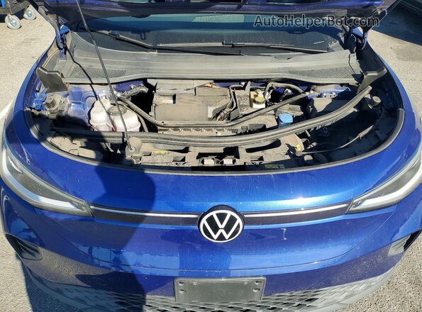 WVGTMPE27NP073400 2022 VOLKSWAGEN ID.4 Blue უკანა სალონის ხედი