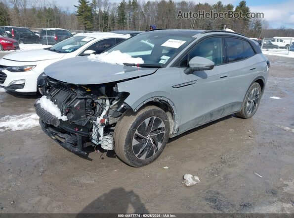 WVGTMPE27NP075146 2022 VOLKSWAGEN ID.4 Gray Передня ліва чверть