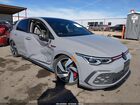 2022 Volkswagen Golf Gti 2.0t Se Gray vin: WVW387CD6NW124498