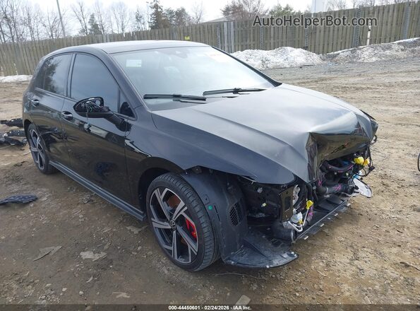 WVW3A7CDXRW231886 2024 VOLKSWAGEN GOLF Черный Передняя правая четверть