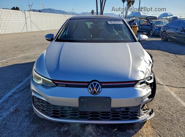 WVW587CD9NW141952 2022 VOLKSWAGEN GTI Серебряный Вид спереди