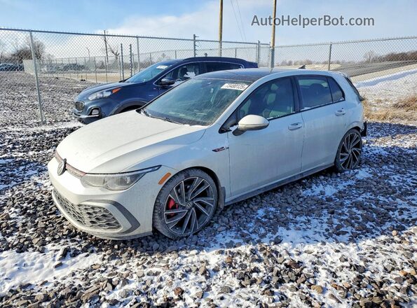 WVW687CD3NW137464 2022 VOLKSWAGEN GTI Белый Передняя левая четверть