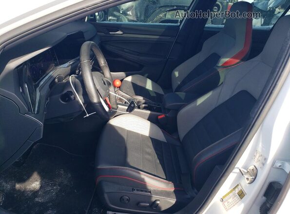 WVW687CD3NW137464 2022 VOLKSWAGEN GTI Белый Вид салона спереди