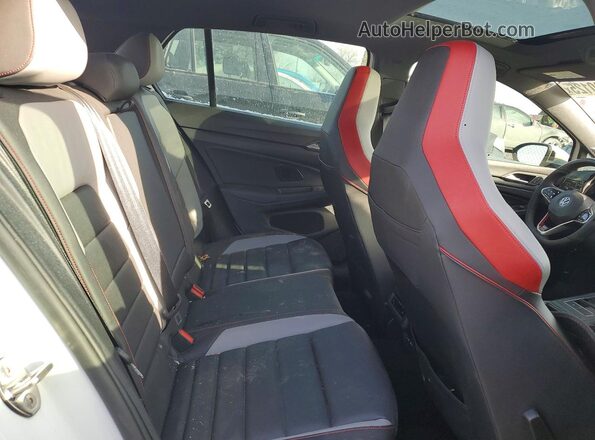 WVW687CD3NW137464 2022 VOLKSWAGEN GTI Белый Вид задних сидений