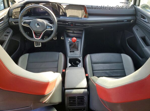 WVW687CD3NW137464 2022 VOLKSWAGEN GTI Белый Вид панели приборов