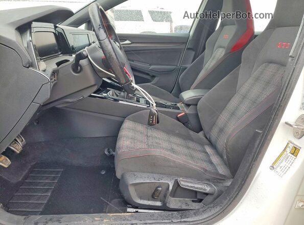 WVW9A7CD7PW198210 2023 VOLKSWAGEN GTI Белый Вид салона спереди