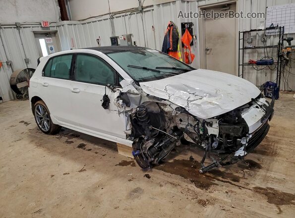 WVWEB7CD2RW231581 2024 VOLKSWAGEN GOLF Белый Передняя правая четверть