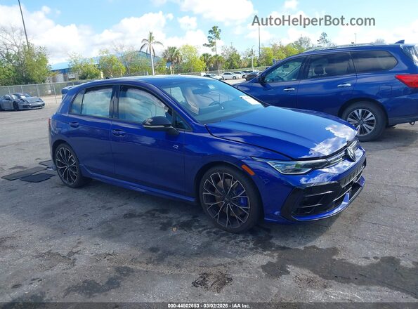 WVWEB7CD9SW216985 2025 VOLKSWAGEN GOLF Blue Front right