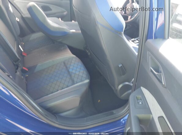 WVWEB7CD9SW216985 2025 VOLKSWAGEN GOLF Blue VIN sticker view
