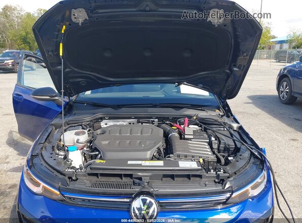 WVWEB7CD9SW216985 2025 VOLKSWAGEN GOLF Blue Rear view