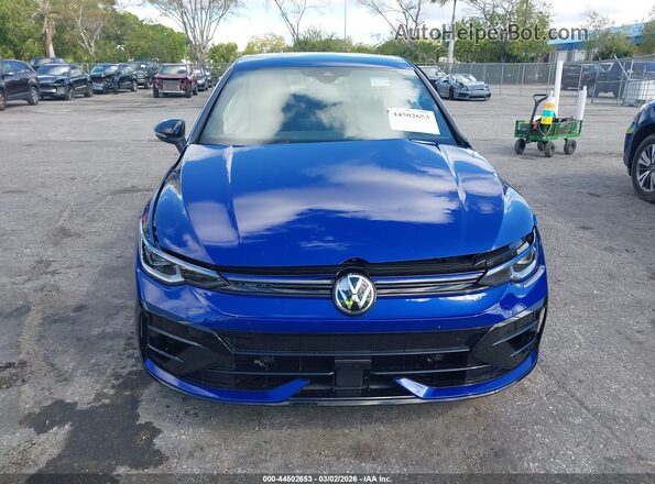 WVWEB7CD9SW216985 2025 VOLKSWAGEN GOLF Blue Instrument cluster view