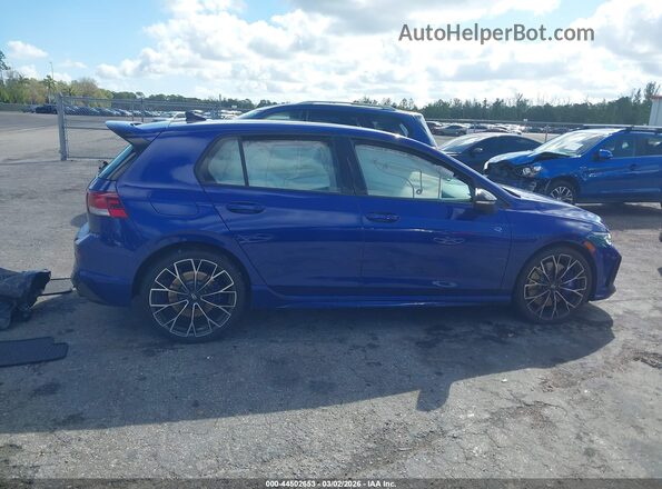 WVWEB7CD9SW216985 2025 VOLKSWAGEN GOLF Blue Rear interior view