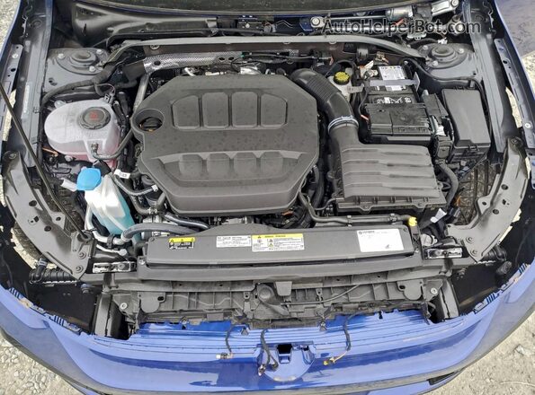 WVWFB7CD1SW221151 2025 VOLKSWAGEN GOLF Blue Engine compartment view