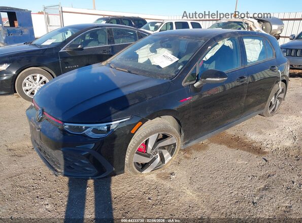 WVWGA7CD2RW220107 2024 VOLKSWAGEN GOLF Black Передня ліва чверть