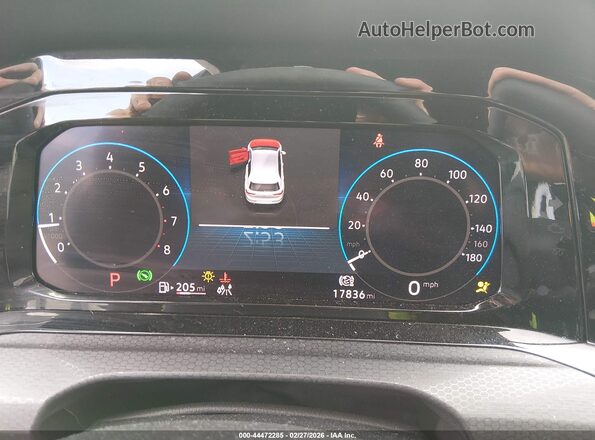 WVWGA7CD5PW138756 2023 VOLKSWAGEN GOLF White უკანა სავარძლების ხედი