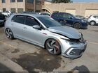 2022 Volkswagen Golf Gti 2.0t S Silver vin: WVWH87CD3NW149042