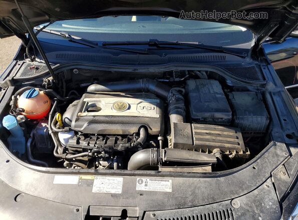 WVWKP7AN3HE501504 2017 VOLKSWAGEN CC Черный Вид задней части салона