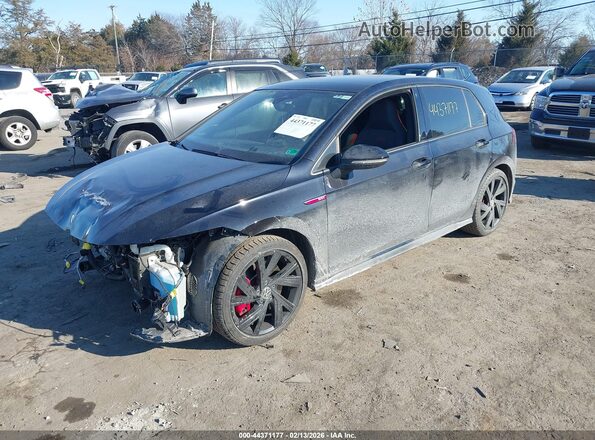 WVWRA7CD0PW134607 2023 VOLKSWAGEN GOLF Черный Передняя левая четверть